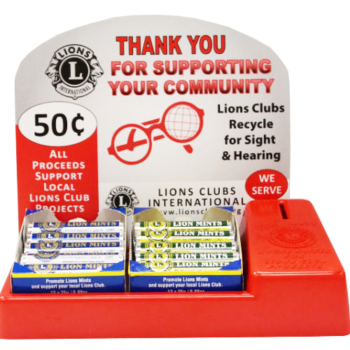 Lion Mints Tray - Red